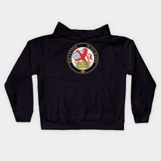 Vintage British Rail Logo "Ferret and Dartboard" Kids Hoodie